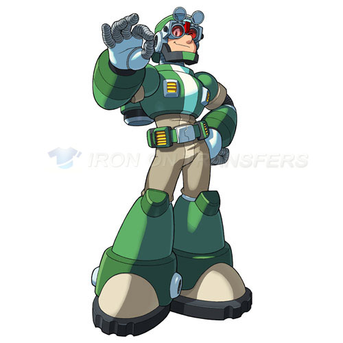 Rockman Iron-on Stickers (Heat Transfers)NO.5272